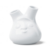 Ваза Cheeky, Fiftyeight Products, с два отвора, дизайнерски порцелан, 10 см