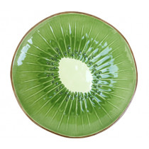 Плато / чиния Kiwi Tropical Fruits, Bordallo Pinheiro, дизаѝнерска керамика, 33 х 32.6 см