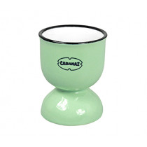 Мини купа коктиера Capventure Cabanaz Egg Cup Vintage Green, керамична, Ø 5 см