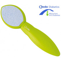 Пила за пети Credo Diabetics, керамична, двустранна
