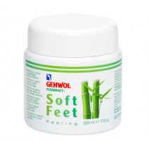 Пилинг за ходила и крака Gehwol Fusskraft Soft Feet, с бамбук и жожоба, 500 мл