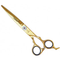 Фризьорска ножица за подстригване Zvetko BG Legend Line Gold, 6" / 15.5 см