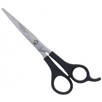 Фризьорска ножица за подстригване Zvetko BG, 6.5" / 17 см, с фиби за коса