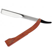 Бръснач Henbor Superior Wood, метален, комплект с 10 бр. ножчета 43 мм