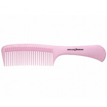 Гребен за разресване и стилизиране на коса Hercules Sägemann SilkLine SL1101 Pink, антистатичен, 23 см