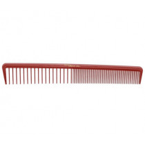 Гребен за подстригване Hercules Sägemann, Carbon 8 Red, 19.5 см