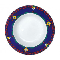 Основна чиния Aronda Change Blue, Kahla, дълбока, порцелан, Ø 23 см