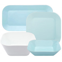 Сервиз за хранене Kahla Cumulus Aqua, порцелан, 18 части