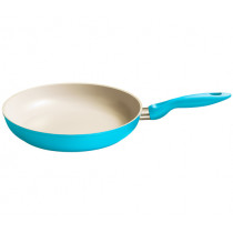 Тиган Kelomat Ceramic Color Turquoise, керамично незалепващо покритие, Ø 26 см