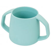 Детска чаша Lurch Little Harmony Mint, силиконова, Ø 7.6 x 12.5 см