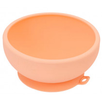 Детска купа Lurch Little Soft Apricot, силиконова, Ø 12.4 x 6.5 см