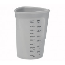 Мерителна чаша за течности и насипни продукти Lurch Flexi-Form, 1.0 л, силиконова