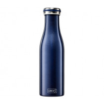 Термо шише Lurch Blue Metallic, неръждаема стомана, 0.5 л
