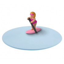 Предпазен капак за чаши Lurch Summer Fun Pia Paddle, силиконов, Ø 10.5 см