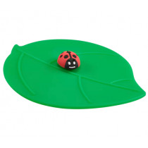 Предпазен капак за чаши Lurch Garden Ladybug, силиконов, Ø 12.5 см