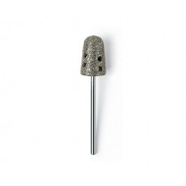Накрайник шмиргел за ел. пили D427, за нокти и твърда кожа, диамантен, груб, заоблен конус, 11.5 мм