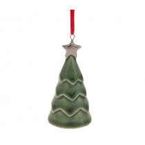 Деко украса Pluto Green Tree, висяща
