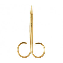 Ножица за нокти Rubis Classic Gold, хирургическа стомана, позлатена, 9 см