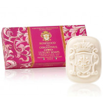 Луксозни тоалетни натурални сапуни Saponificio Artigianale Fiorentino Rosewood and Osmanthus, комплект 3 х 125 гр.