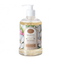 Натурален течен сапун Saponificio Artigianale Fiorentino Magnolia, шише с помпа 500 мл