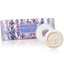 Натурални тоалетни сапуни Saponificio Artigianale Fiorentino Lavender, комплект 3 х 100 гр.