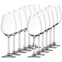 Чаши за вино Spiegelau Salute, кристално стъкло, комплект 12 части