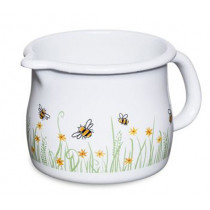 Емайлирано канче Riess Country Bee, 0.75 л, Ø 10 см