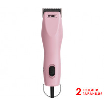 Машинка за подстригване на животни Wahl KM2+ Pink, кабел, с 2 ножа
