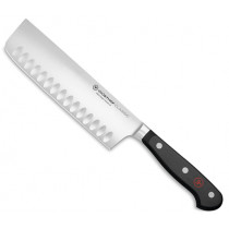 Нож-сатър Wusthof Classic Nakiri Half Bulster, Solingen, острие с алвеоли 17 см