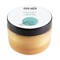 Скраб за ръце и тяло SNB Marine Mist, с масло от шея, 300 мл