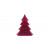 Деко украса Christmas Tree red 