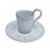 Чаша за кафе с чинийка Antique, Bordallo Pinheiro, керамична, 0.10 л