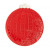 Чиния Christmas Ornaments Flower Red, Bordallo Pinheiro, плитка, дизаѝнерска керамика, 24.3 х 22 см