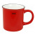 Чаша за кафе и чай Capventure Cabanaz Scarlet Red, керамична, 250 мл