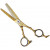 Фризьорска филажна ножица Zvetko BG Legend Line Gold, 5.5" / 14 см