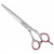 Фризьорска ножица за подстригване Zvetko BG Relax Pink, 6.5" / 17 см