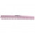 Гребен за подстригване на коса Hercules Sägemann SilkLine SL501 Pink, антистатичен, 22 см