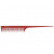 Гребен за тупиране на коса Hercules Sägemann, Carbon C20 Red, 22 см