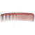 Гребен за стилизиране на коса Hercules Sägemann, Carbon C13 Red, 19.3 см