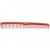 Гребен за подстригване Hercules Sägemann, Carbon C5 Red, 18 см