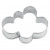 Форма кътър за сладки и соленки Kaiser Cloud, 6.5 см