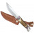 Ловен нож Linder Ranger I, Solingen, с кожена кания, острие 11 см