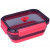 Кутия за храна и съхранение на продукти Lurch Airtight Box Frozen Pink, херметическа, 1200 мл, 21 x 15.9 x 7.4 см