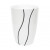 Термо чаша за капучино Menu Design Black Contour, порцелан, 300 мл