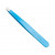 Козметична пинсета Nippes Solingen Blue, права, 9.5 см