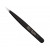 Козметична пинсета Nippes Solingen Black, остра, 9.5 см