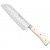 Нож сантоку Classic Ikon Crème, Wusthof Solingen, острие с алвеоли 17 см