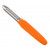 Нож за белене на зеленчуци и плодове Wusthof Solingen, статично острие, оранжев